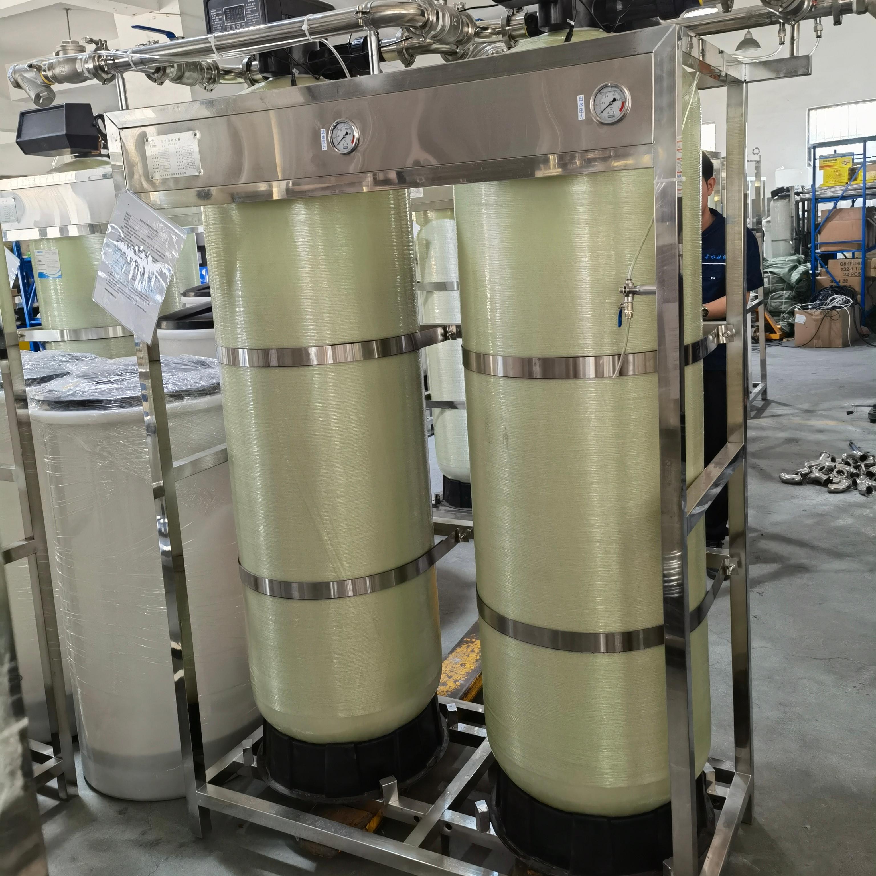 Suministro continuo de agua con doble tanque y doble válvula de 6 toneladas