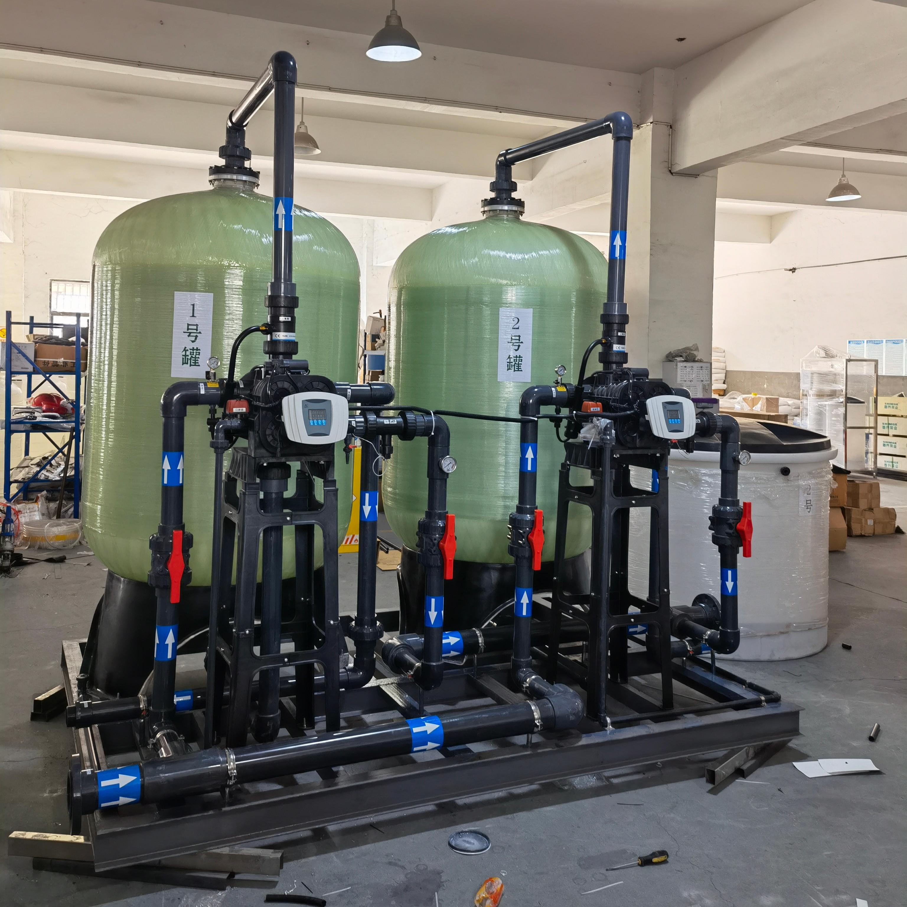 Suministro continuo de agua con doble tanque y válvula doble de 30 a 60 toneladas